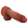 RealCockz Gode Bentong 12 x 4.2cm Marron